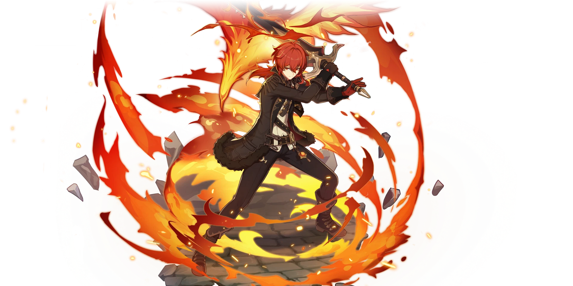 Gacha banner for Diluc