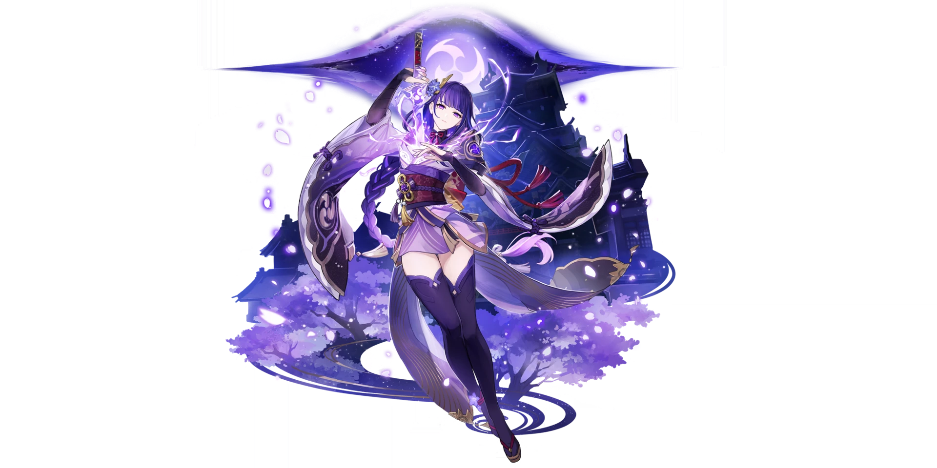 Gacha banner for Raiden Shogun