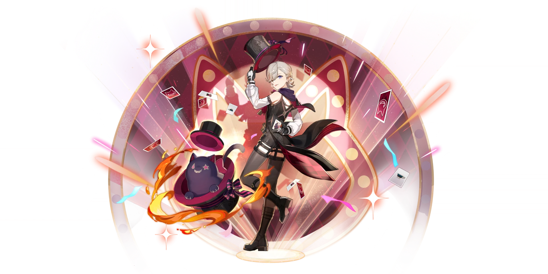 Gacha banner for Lyney
