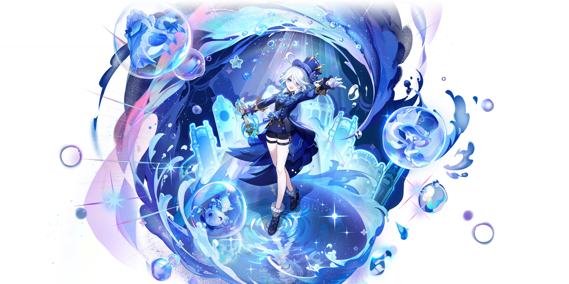 Gacha banner for Furina