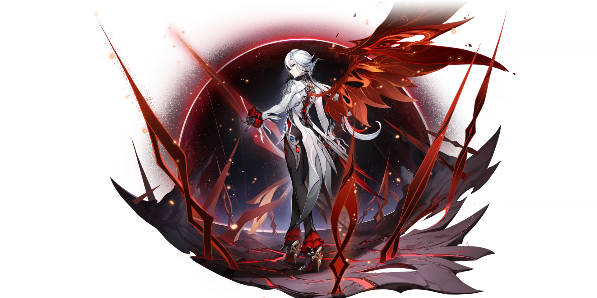 Gacha banner for Arlecchino
