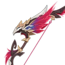 Astral Vulture's Crimson Plumage